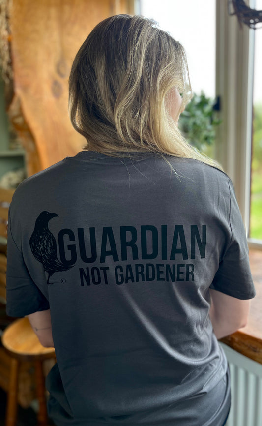 Guardian - Not Gardener Anthracite T-Shirt