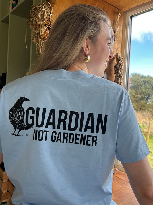 Guardian - Not Gardener Blue T-Shirt