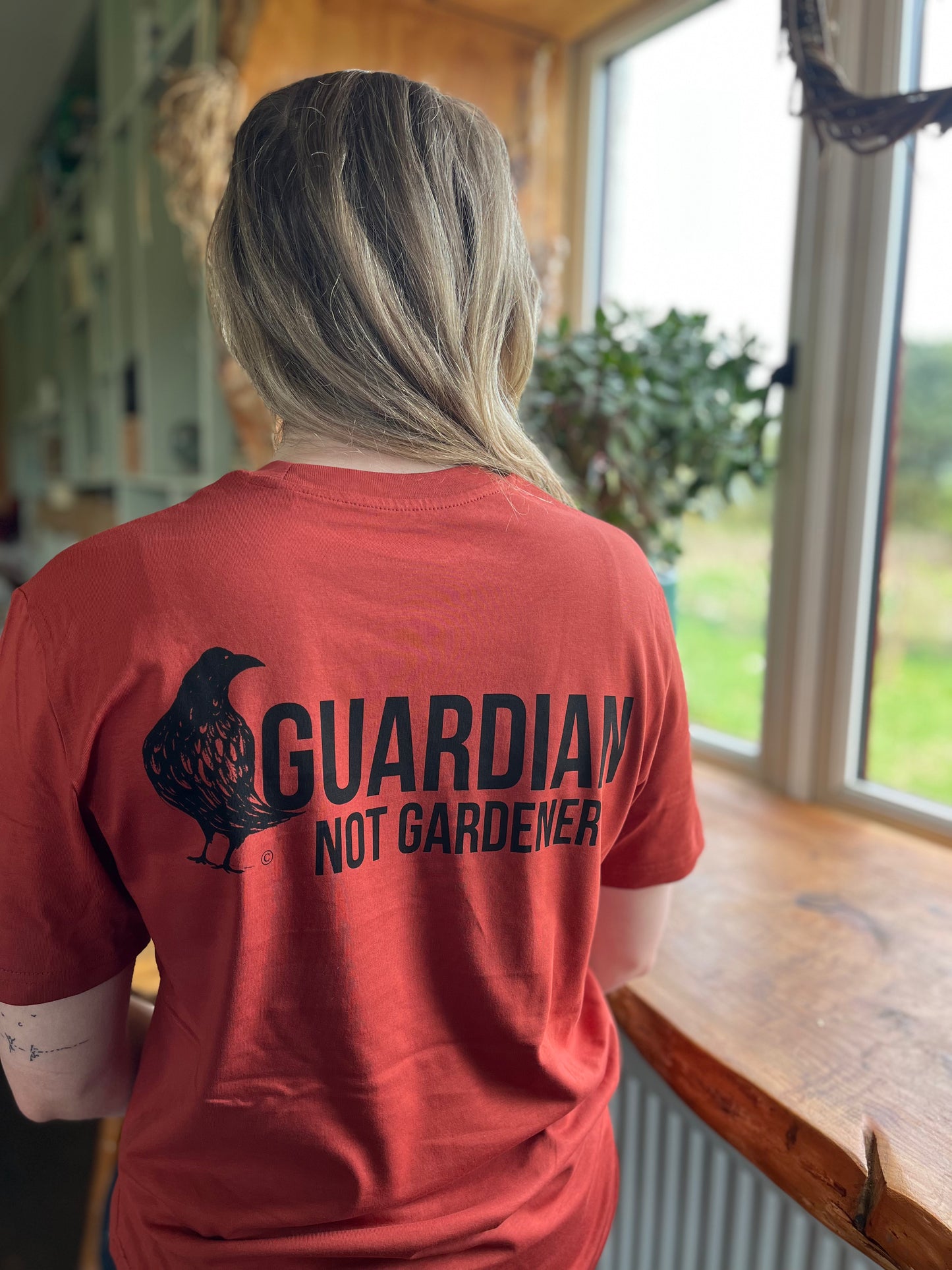 Guardian - Not Gardener Earthy Red T-Shirt